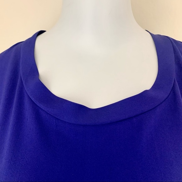 3.1 PHILLIP LIM Silk Round Neck Purple Blouse - Picture 5 of 14
